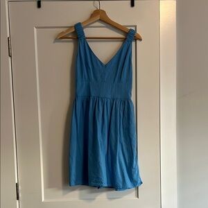 Blue Sleeveless Dress